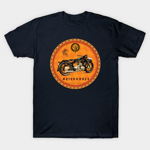 BMW Motorrader T-Shirt by Midcenturydave